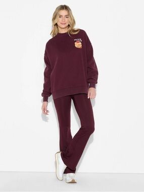 Wild Fable Women's Oversized Brunch Club Pullover Sweatshirt